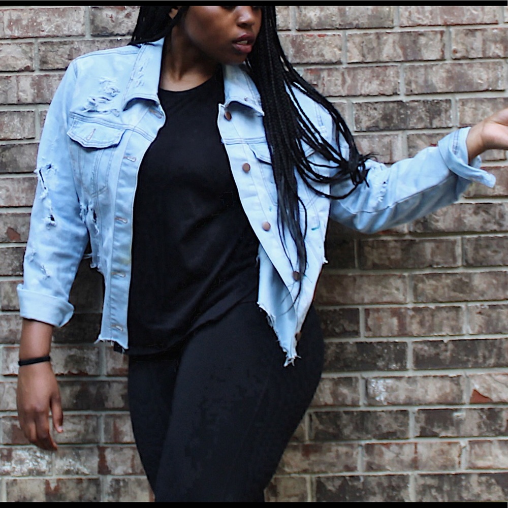 Sz.Large DIY Denim Jacket
